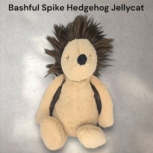Jellycat Bashful Spike Hedgehog‎ Collectible Plush Stuffed Animal RETIRED